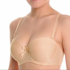 ⭐️2/$44⭐️Beige Convertible Bra, 36B